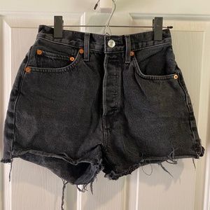 Black jeans shorts from Jenni Kayne